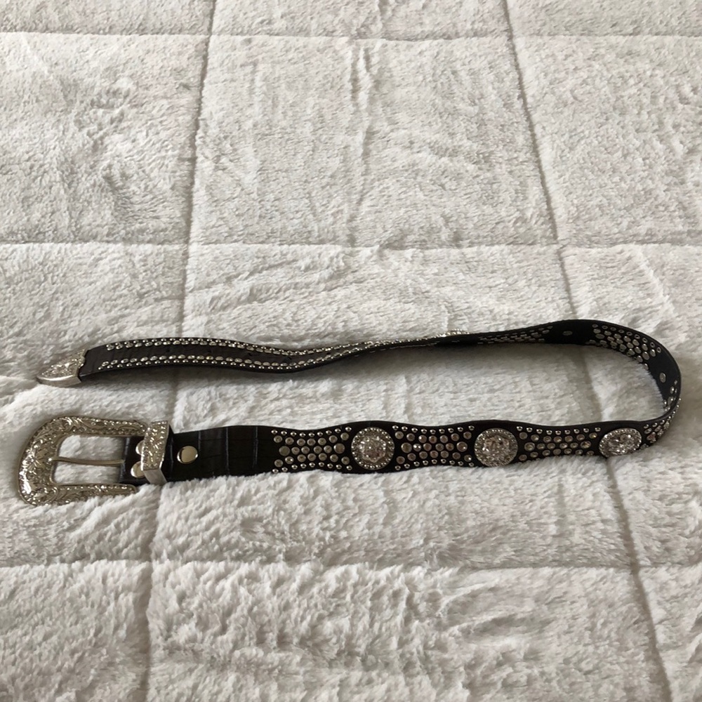 Bedazzled belt